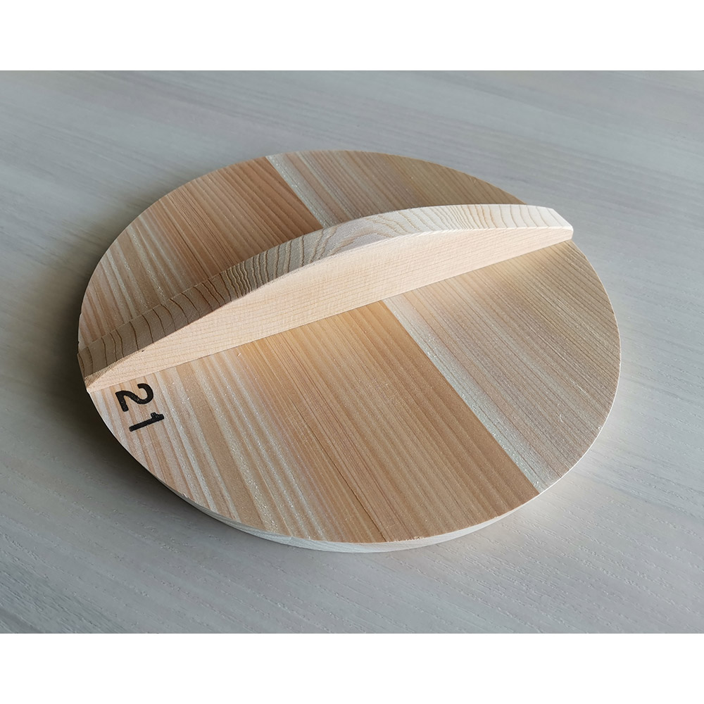 厚手さわら木蓋21cm おとし蓋に便利です 両手鍋 鍋 フライパン 603510