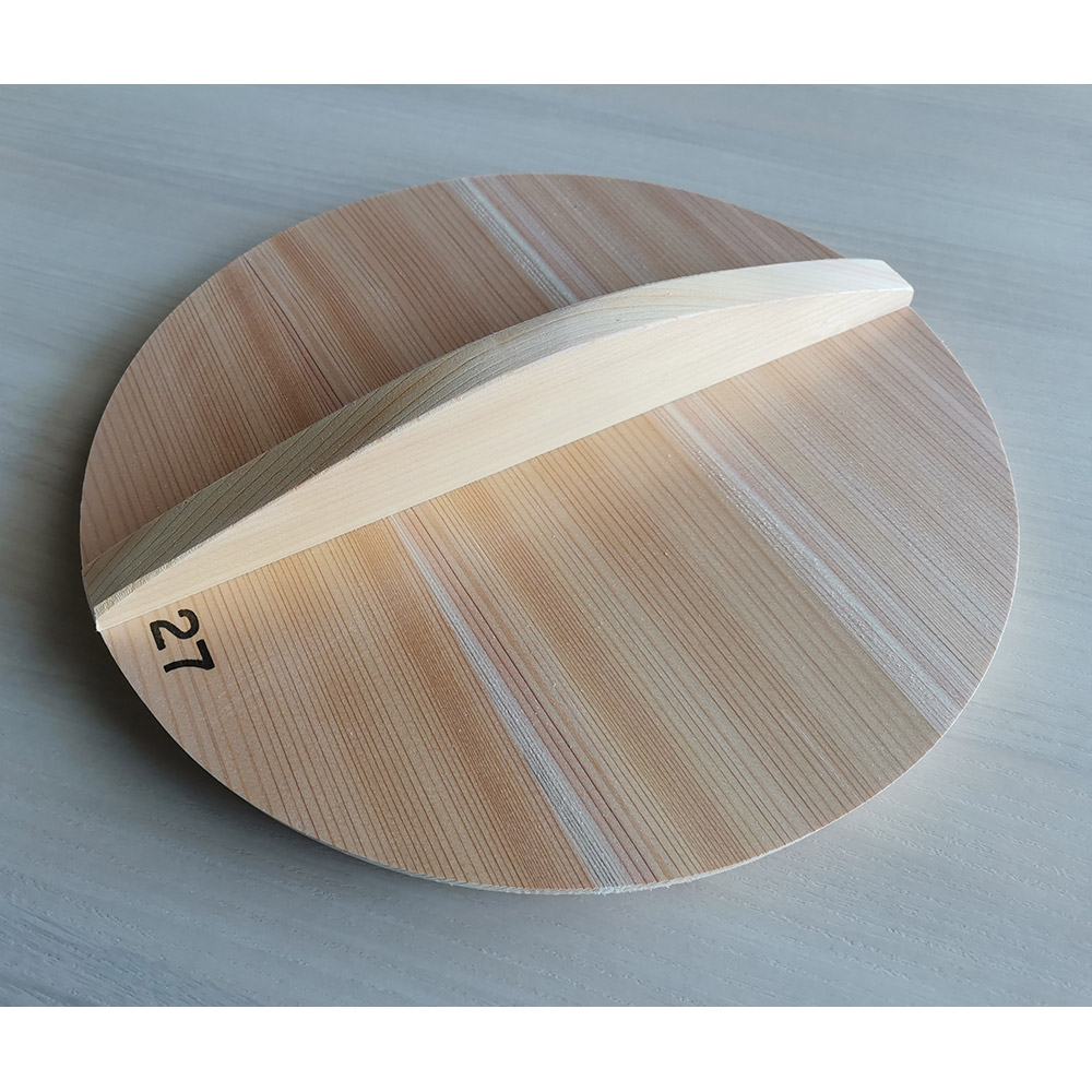 厚手さわら木蓋27cm おとし蓋に便利です 両手鍋 鍋 フライパン 603512