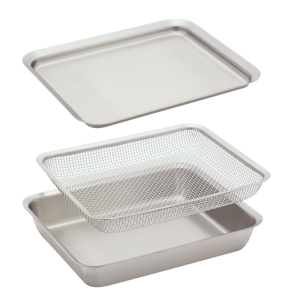 ラバーゼ お得な角バット+角ザル+角プレートセット キッチンツール 603607