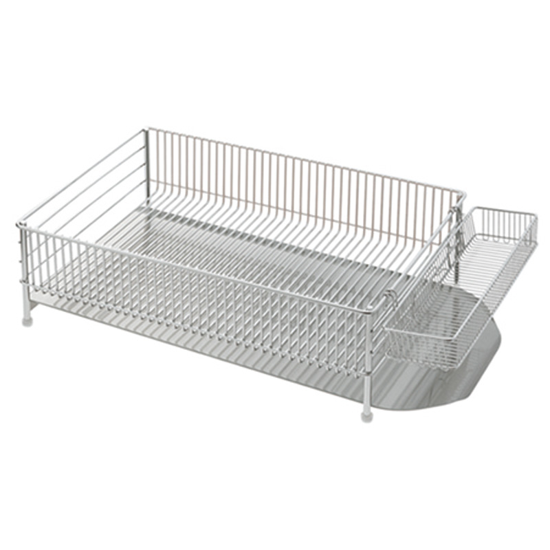 la base/ラバーゼ ステンレス水切りかごセット 横置き大サイズ 水切りかご ラック シンク周り用品 663705