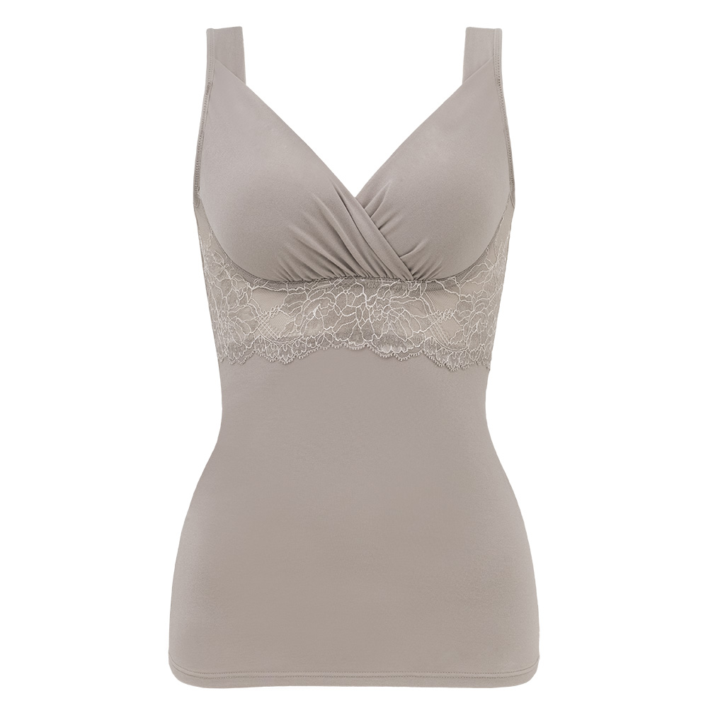 BRADELIS NewYork/ブラデリスニューヨーク 綿混すっきりブラキャミNEW 補整ブラジャー ブラキャミ ボディスーツ 補整下着 シェイプインナー BL0962