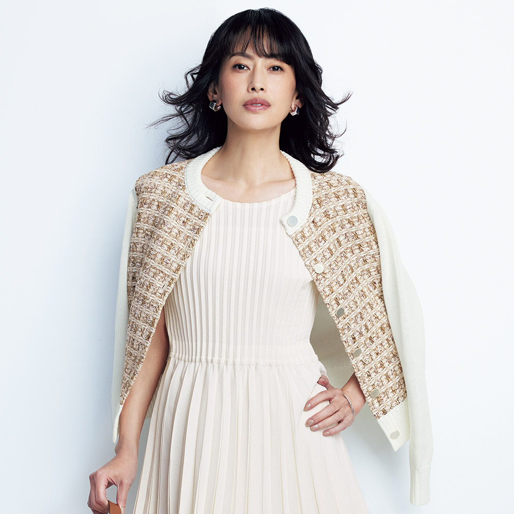 専用。前降りスカーフロングカーディガン。サイズM。