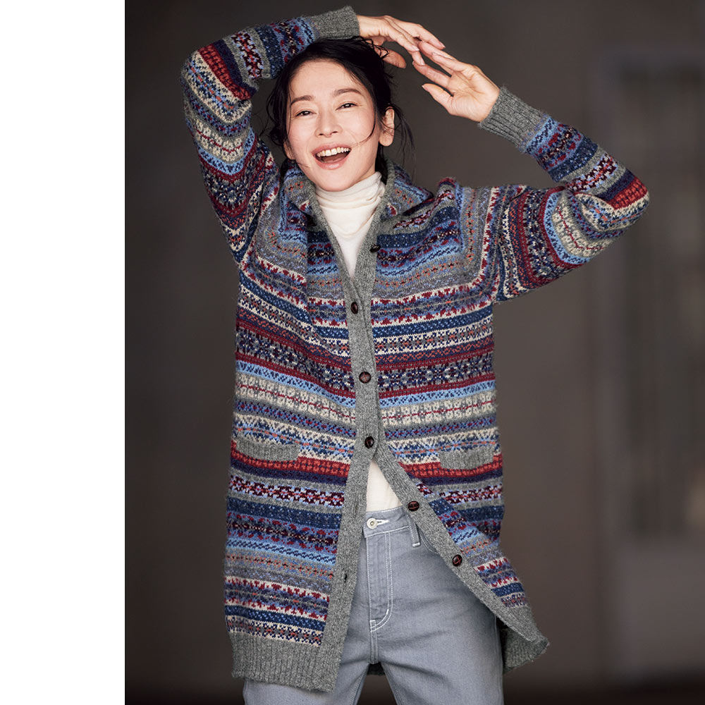 ジャミーソンズ」社製 ジャカードロングパーカ 通販 - ディノス 