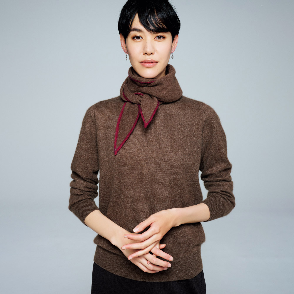 EMON カシミヤ 天竺針抜き プルオーバー 通販 - ディノス