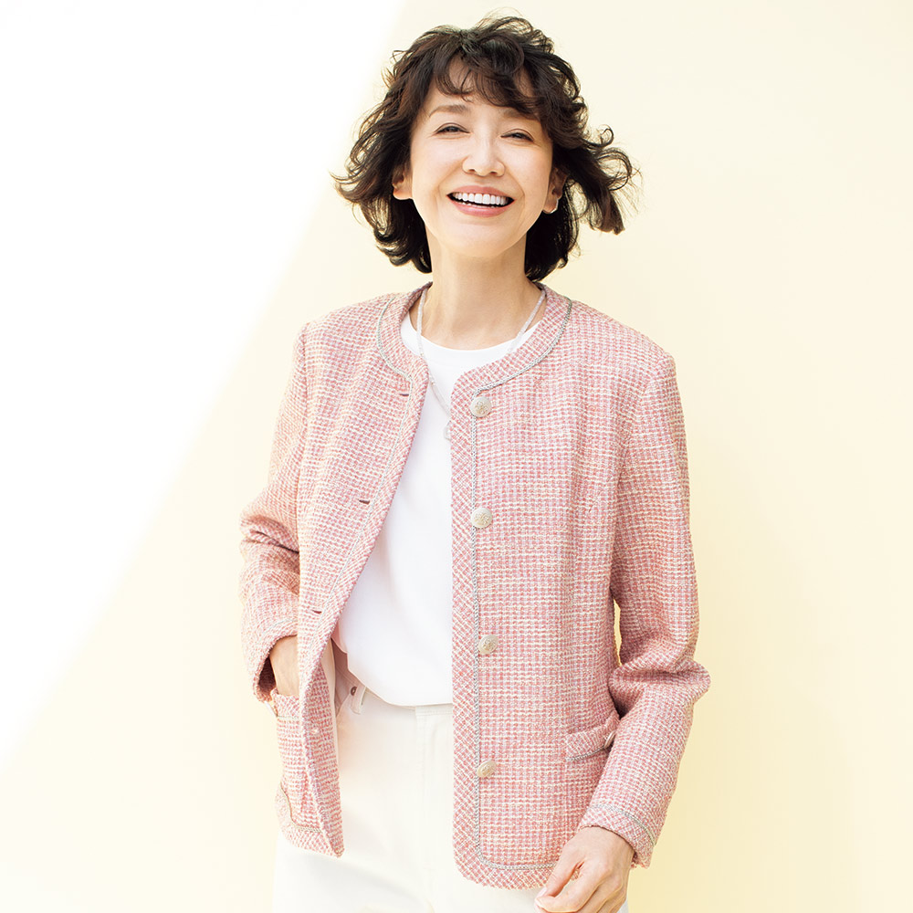 イタリア素材 ジャージー ツイードジャケット 通販 - ディノス