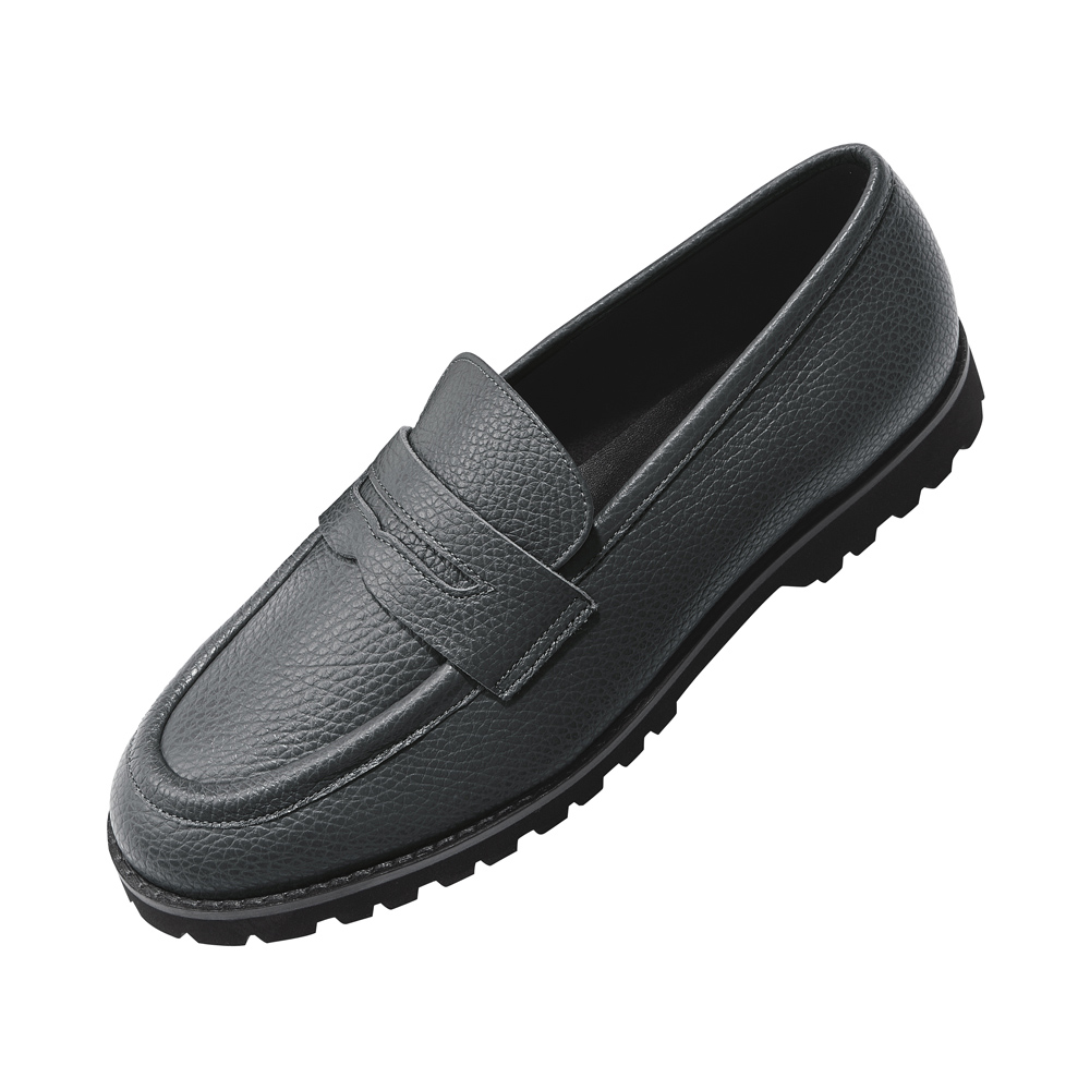 イタリアンレザー コインローファー コンフォートパンプス シューズ スニーカー コンフォートシューズ A25502