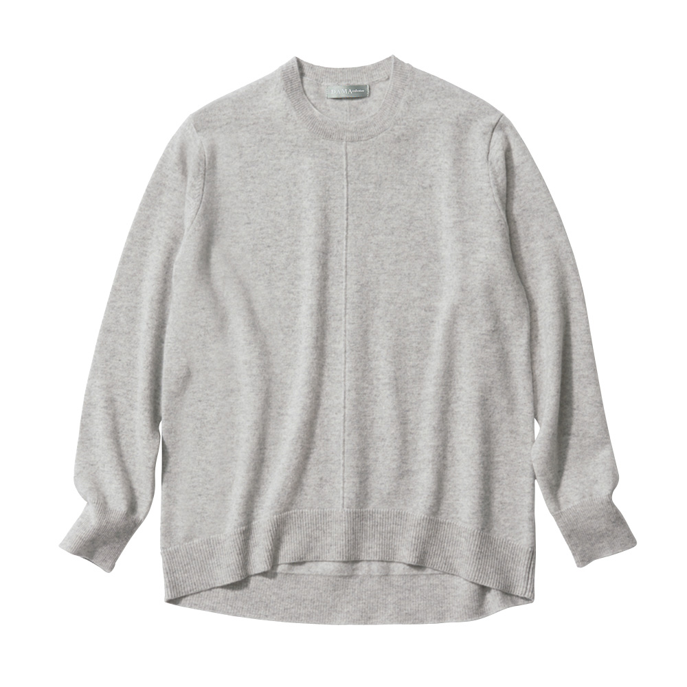 カシミヤニット クルーネック プルオーバー ニットセーター ニット セーター A27801