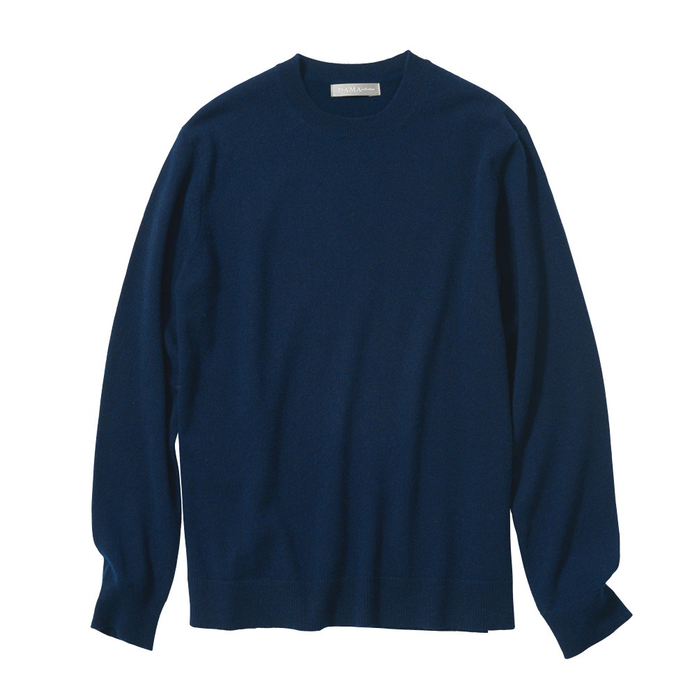 カシミヤニット クルーネック プルオーバー(メンズ) ニット セーター ユニセックス ファッション A27802