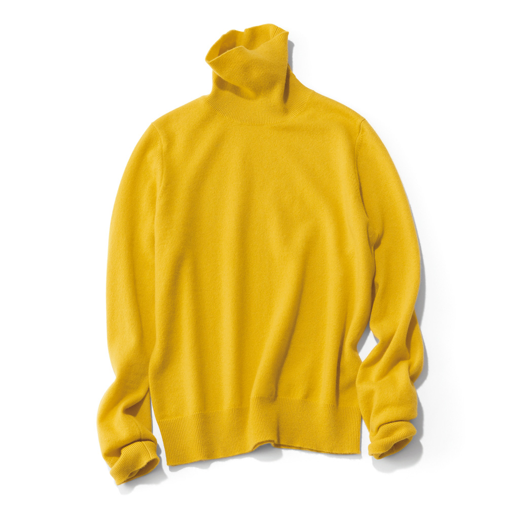 カシミヤニット タートルネック プルオーバー ニットセーター ニット セーター A28101