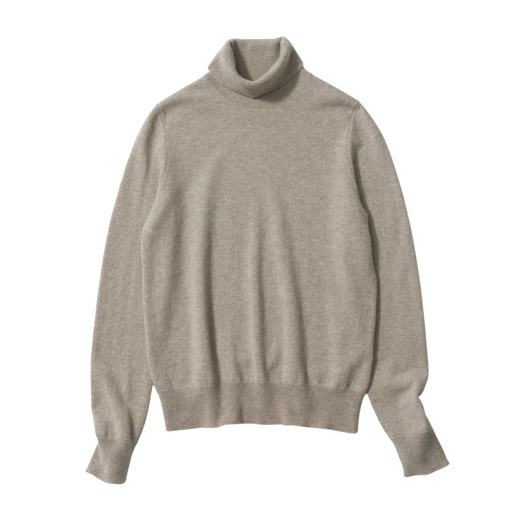 カシミヤニット タートルネック プルオーバー ニットセーター ニット セーター A28101