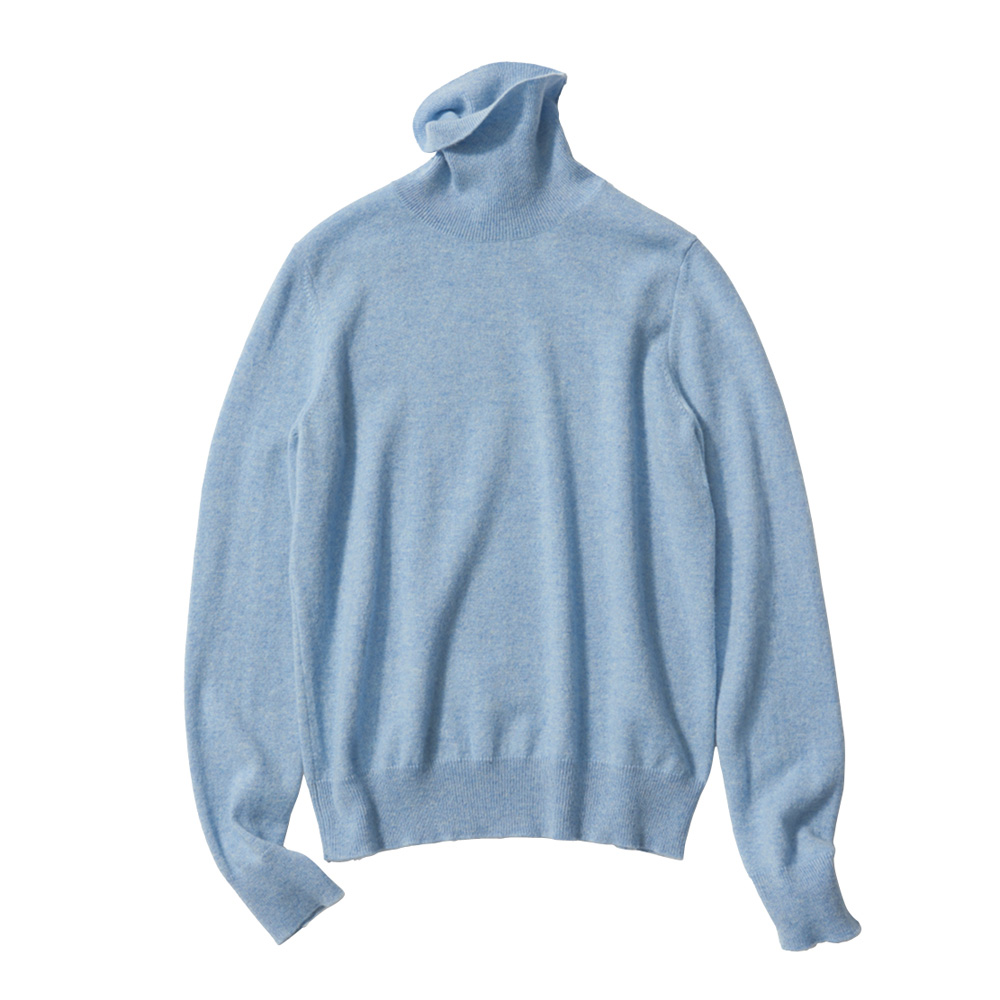 カシミヤニット タートルネック プルオーバー ニットセーター ニット セーター A28101