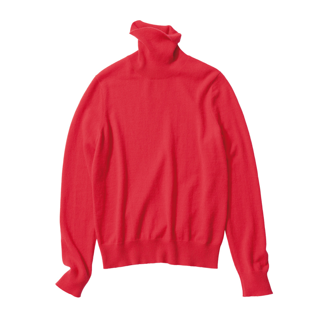 カシミヤニット タートルネック プルオーバー ニットセーター ニット セーター A28101