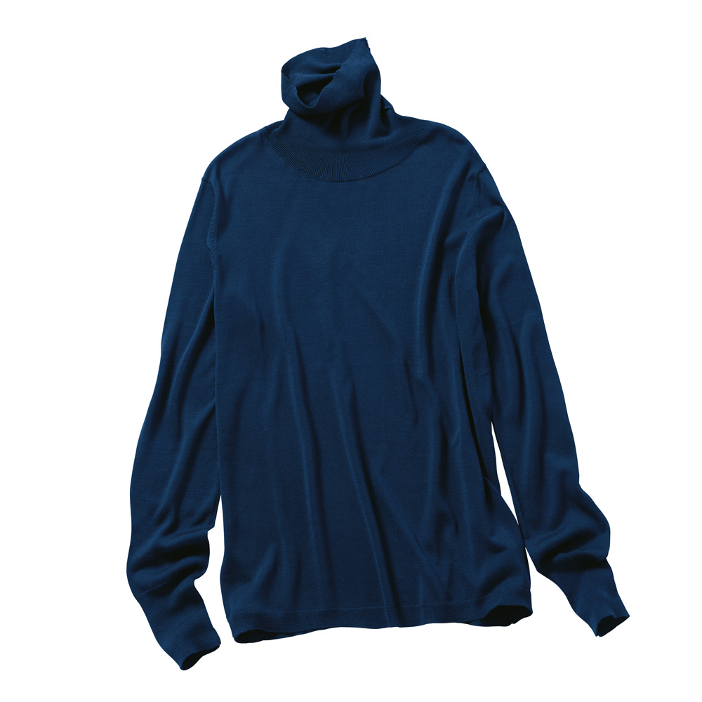 シルクニット タートルネック 長袖 プルオーバー ニットセーター ニット セーター A29202