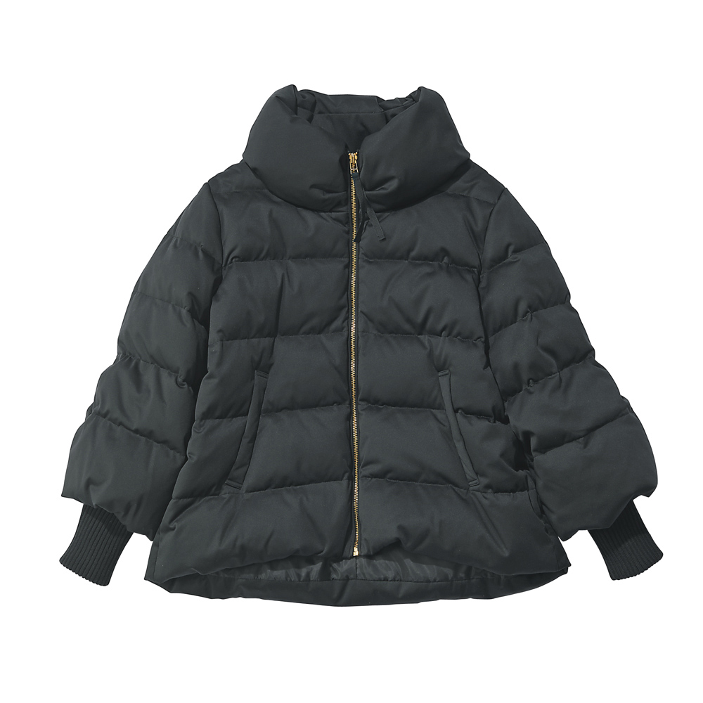 ワイドスリーブ ダウンジャケット ショートジャケット ジャケット A30801