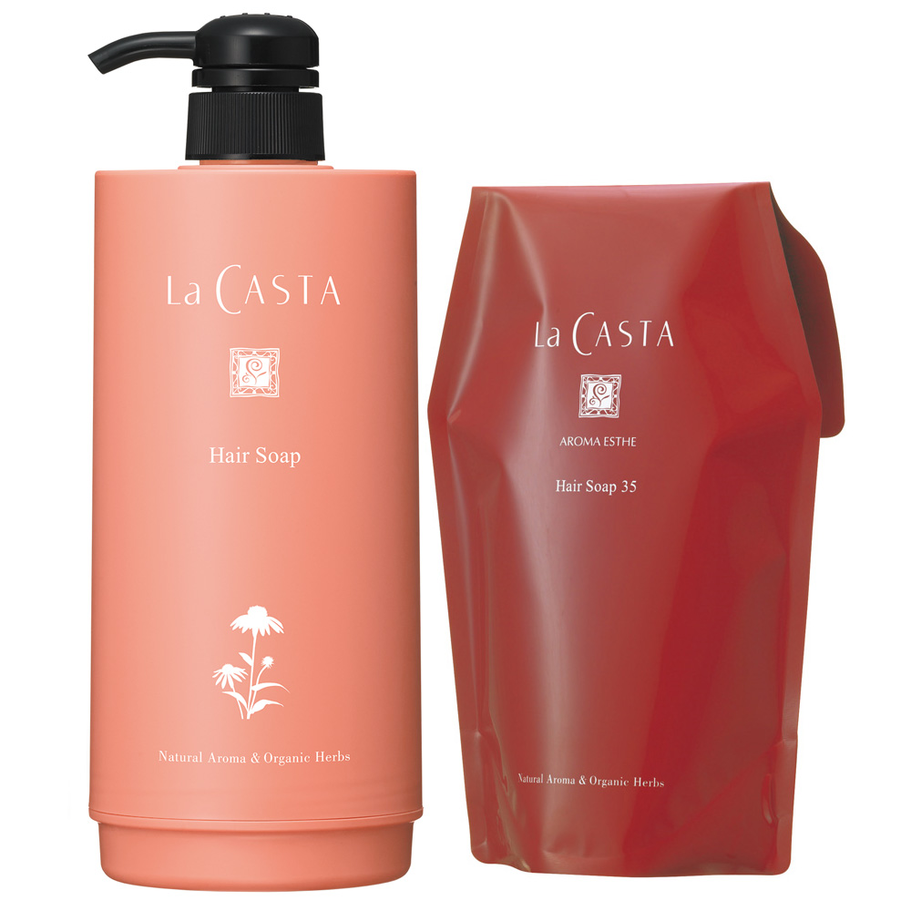 La CASTA/ラ・カスタ ヘアソープ35 リフィル(600ml)+専用