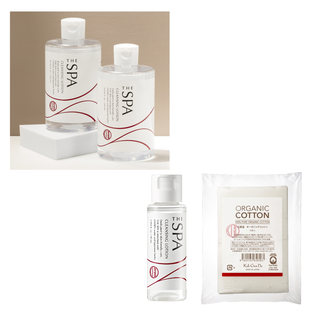 Koh Gen Do/江原道 THE SPAクレンジングローション ディノス特別セット スキンケア 基礎化粧品 CA4201