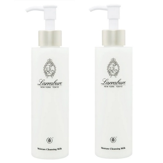 ララビュウ モイスチャークレンジングミルク 200ml お得な2本組 クレンジング メイク落とし スキンケア 基礎化粧品 CA5806