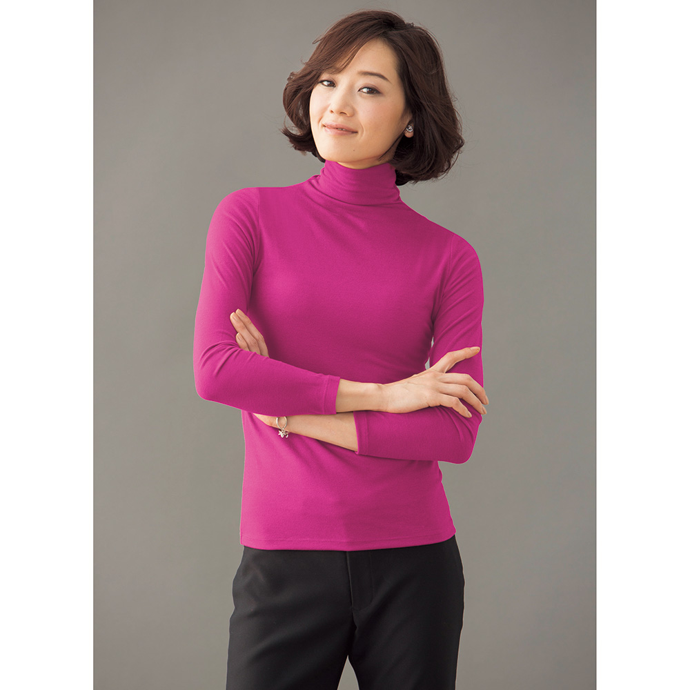 あったか微起毛プルオーバー 機能性ウェア インナー 雑貨 YA3308