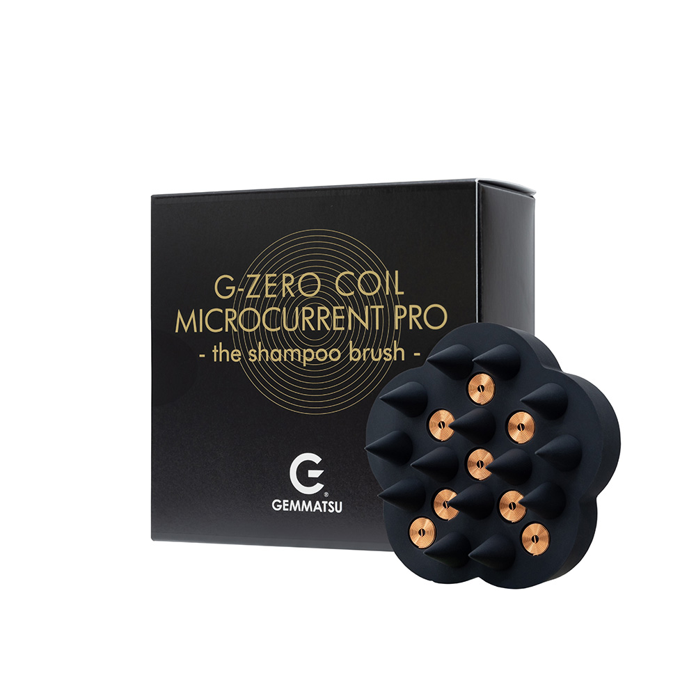 G-ZEROコイル マイクロカレント シャンプーブラシ マッサージ 健康グッズ 健康器具 YA3514