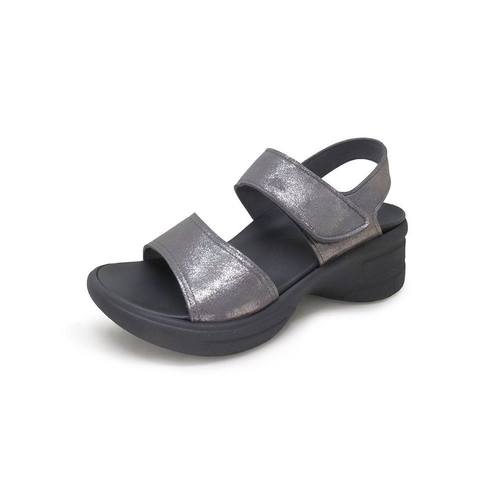 Re:getA/リゲッタ メタリックコンフォートサンダル コンフォートパンプス シューズ スニーカー コンフォートシューズ C19006