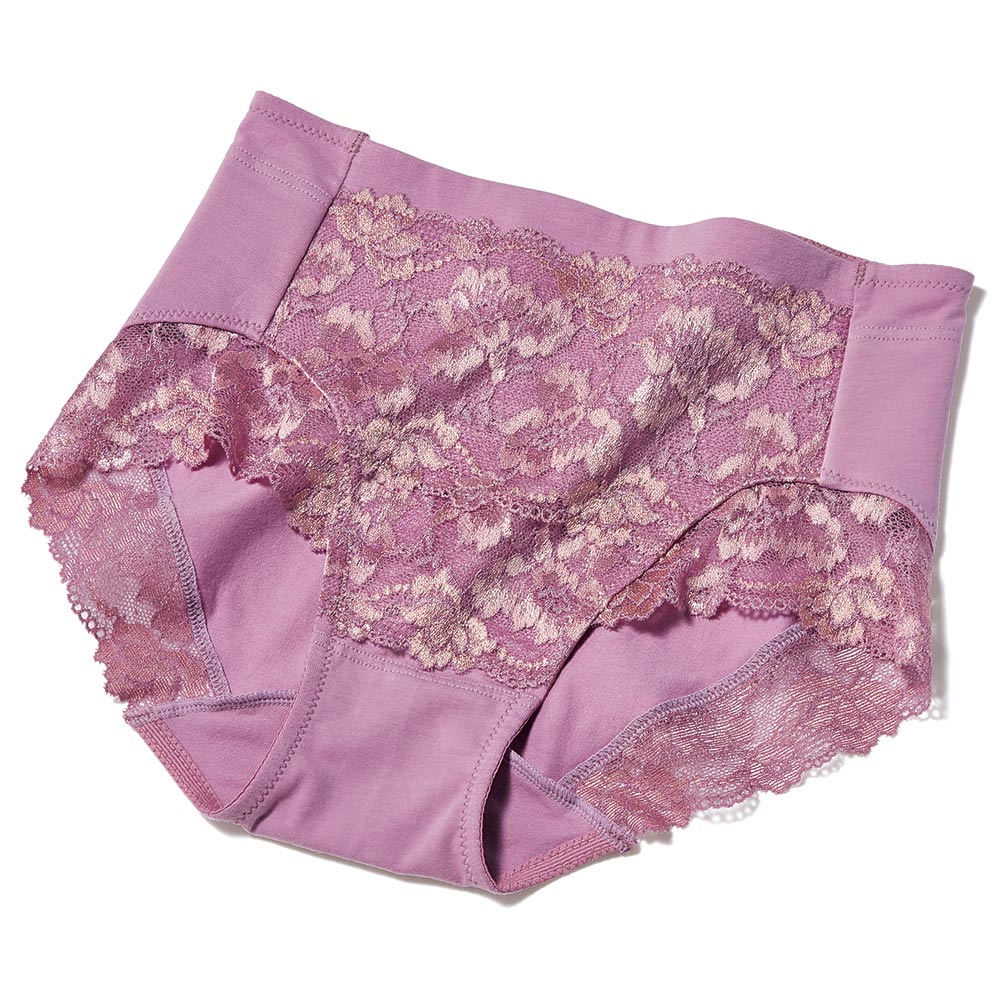 骨盤レースショーツ 同色同サイズ2枚組 補整ショーツ ガードル 補整下着 シェイプインナー C19020