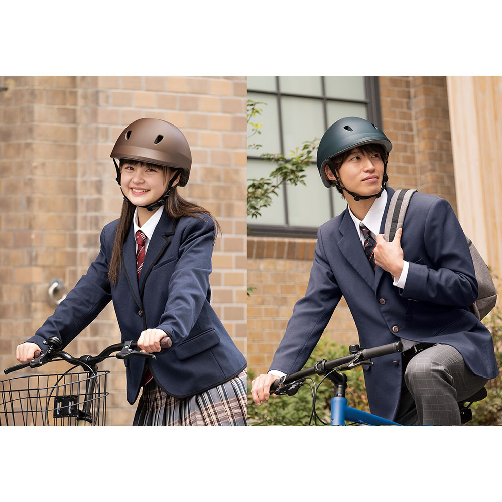 日本製 オシャレな自転車用ヘルメット/ドルフィン 通販 - ディノス