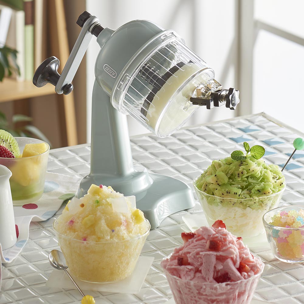 toffyコンパクトふわふわかき氷器 手動式 通販 ディノス toffyコンパクトふわふわかき氷器 手動式 通販 ディノス