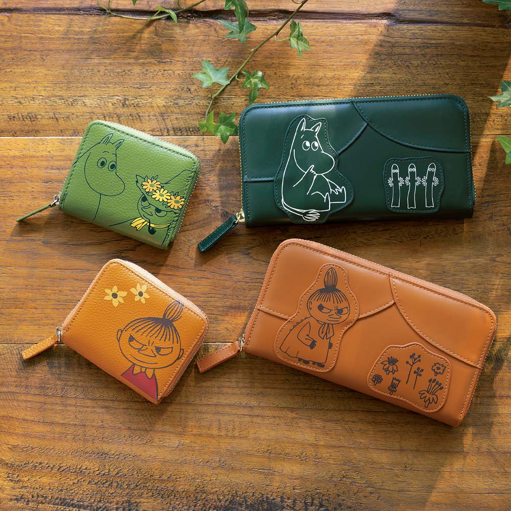 ムーミンとミイのレザー財布 ミニ財布 通販 - ディノス