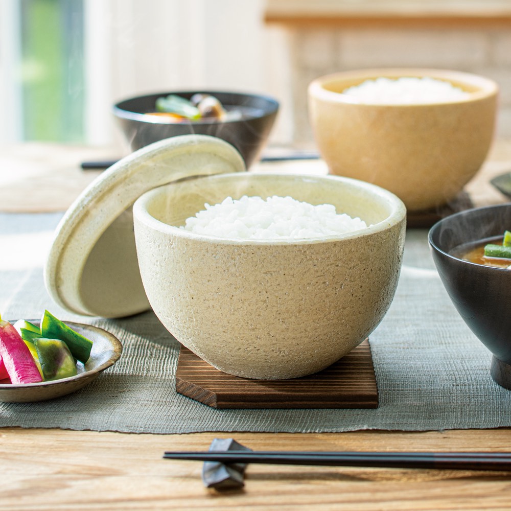 伊賀焼長谷園 陶器のおひつ陶珍 1合用 通販 - ディノス