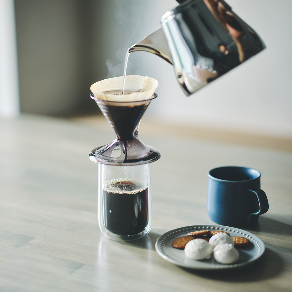 Amazon｜コーヒードリッパースタンド スクエア手淹れコーヒー