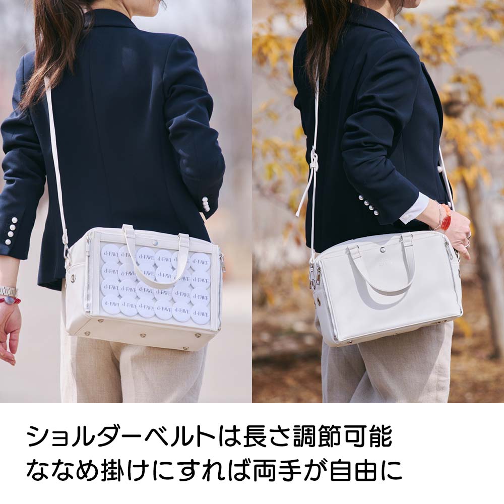 【新品未開封品】DDロゴクリアボストンバッグ CD11-DPBB（ボストンバッグ）｜MARK & LONA（マークアンドロナ