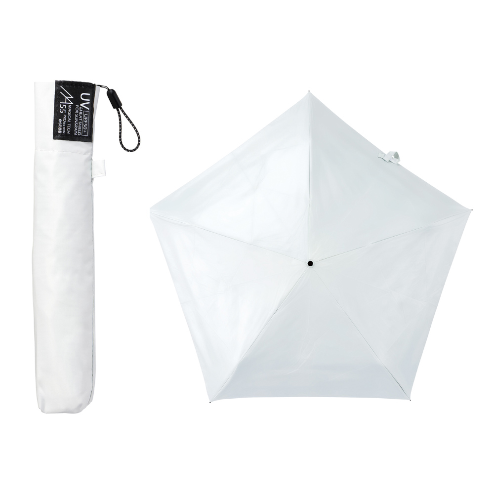 マジで軽い傘! 超軽量 晴雨兼用 折りたたみ日傘 マジカルテックプロテクション 55cm 雨傘 折りたたみ傘 傘 レイングッズ KR0003