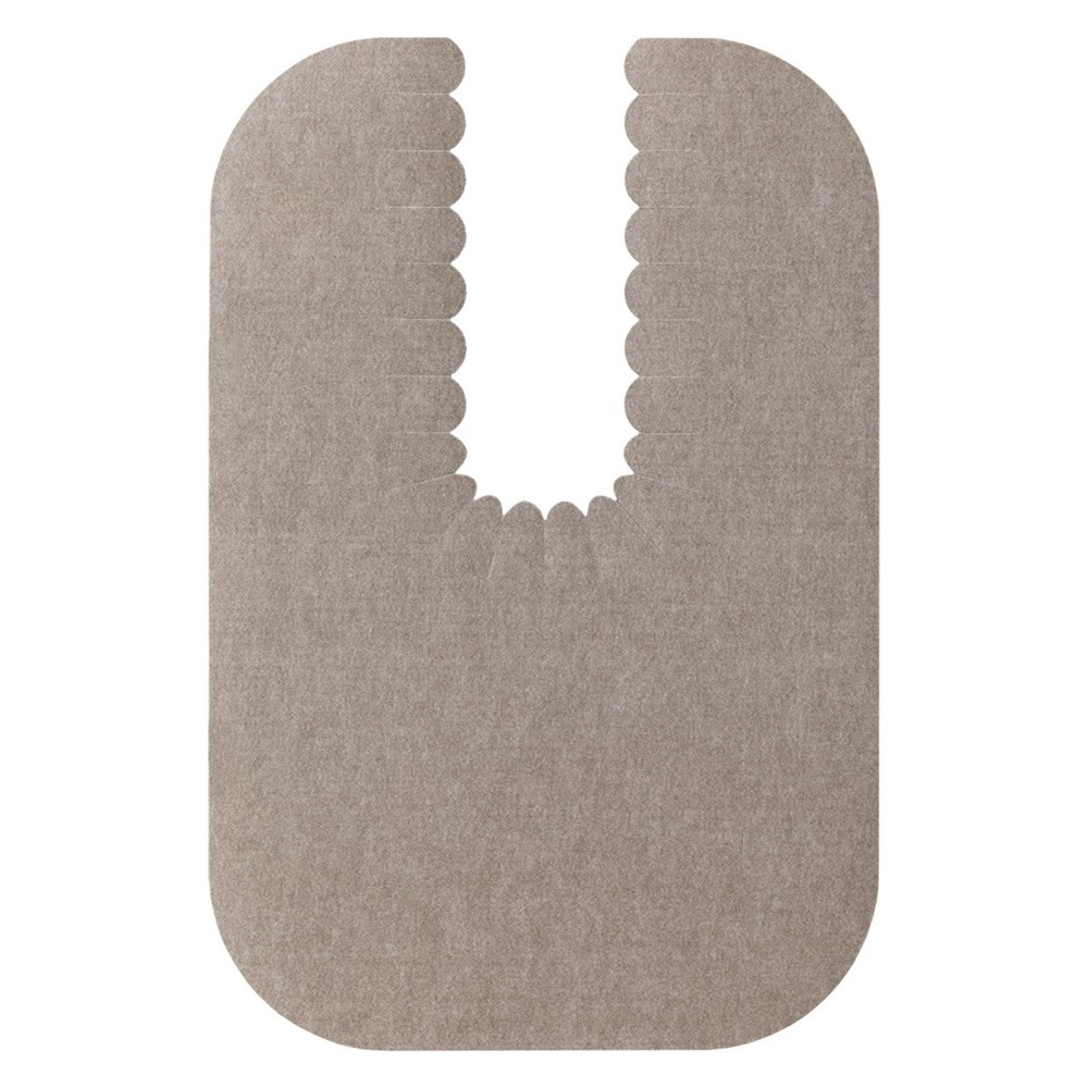 汚れが拭ける消臭トイレマット ロング無地 トイレ用品 KR0024