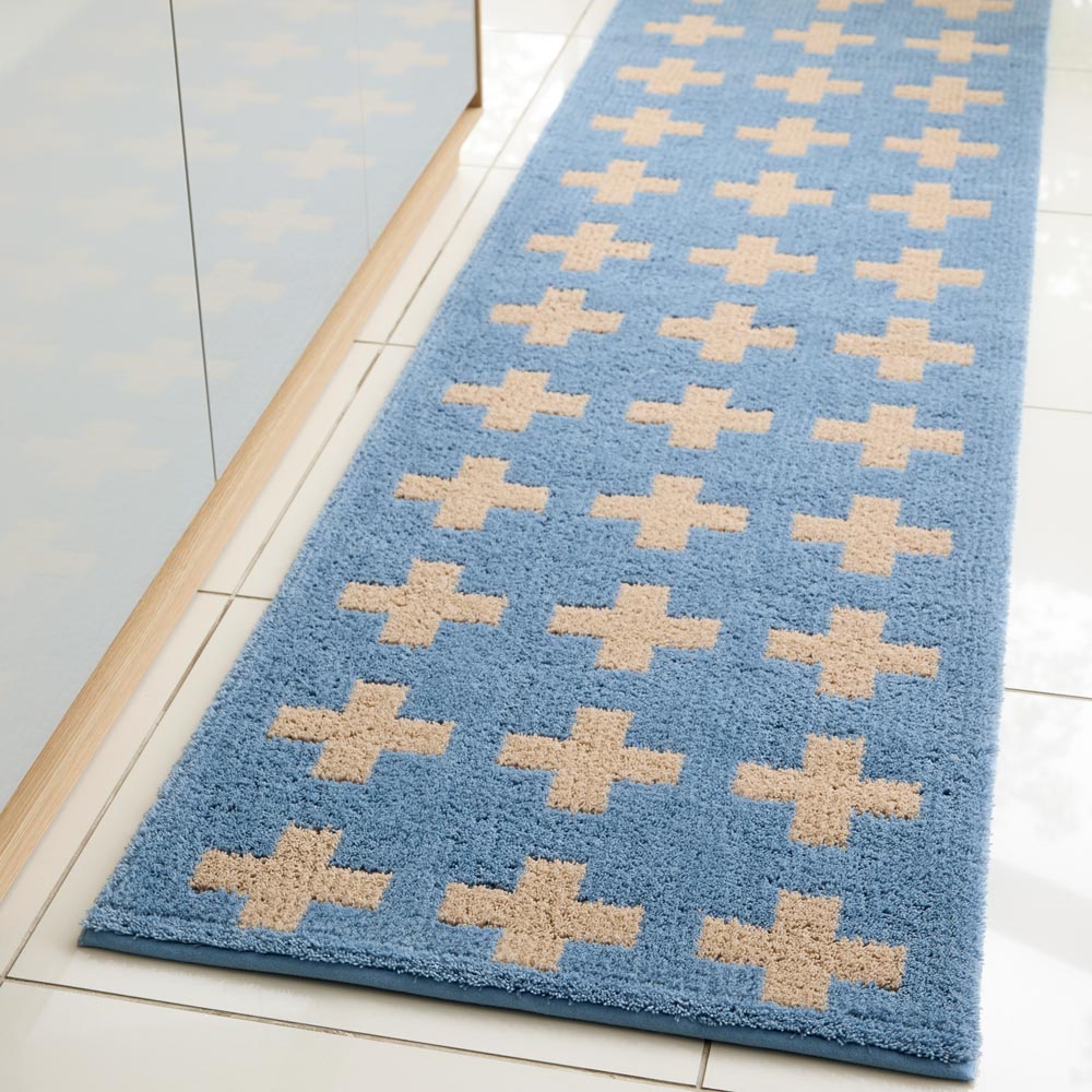 ≪約50cm×270cm≫ 抗菌防臭加工クロス キッチンマット キッチンマット カーペット ラグ マット KR0195