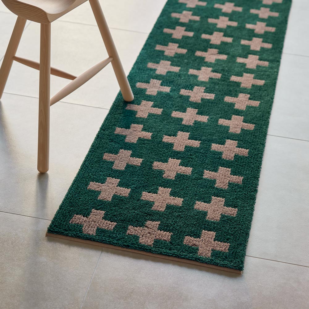 ≪約50cm×270cm≫ 抗菌防臭加工クロス キッチンマット キッチンマット カーペット ラグ マット KR0195