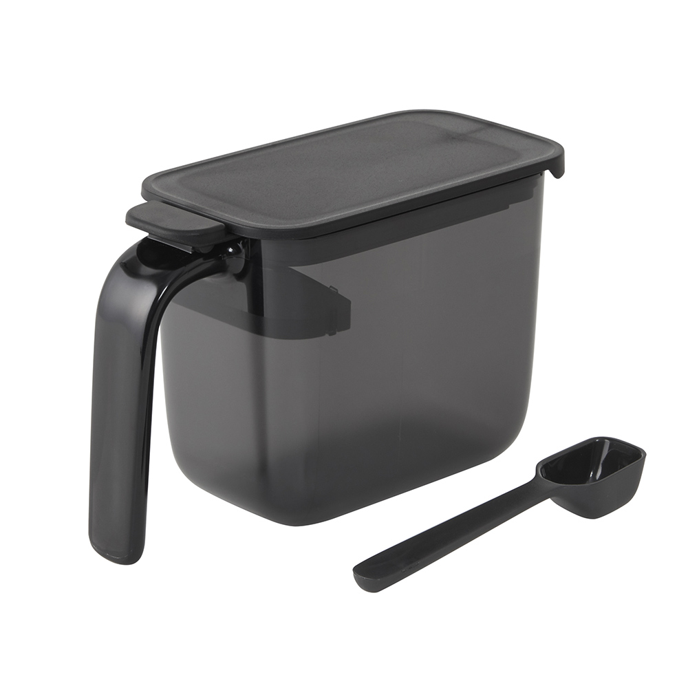 マーナ調味料ポット同色2個組 調味料入れ スパイスラック 保存容器 キャニスター オイル KR0200