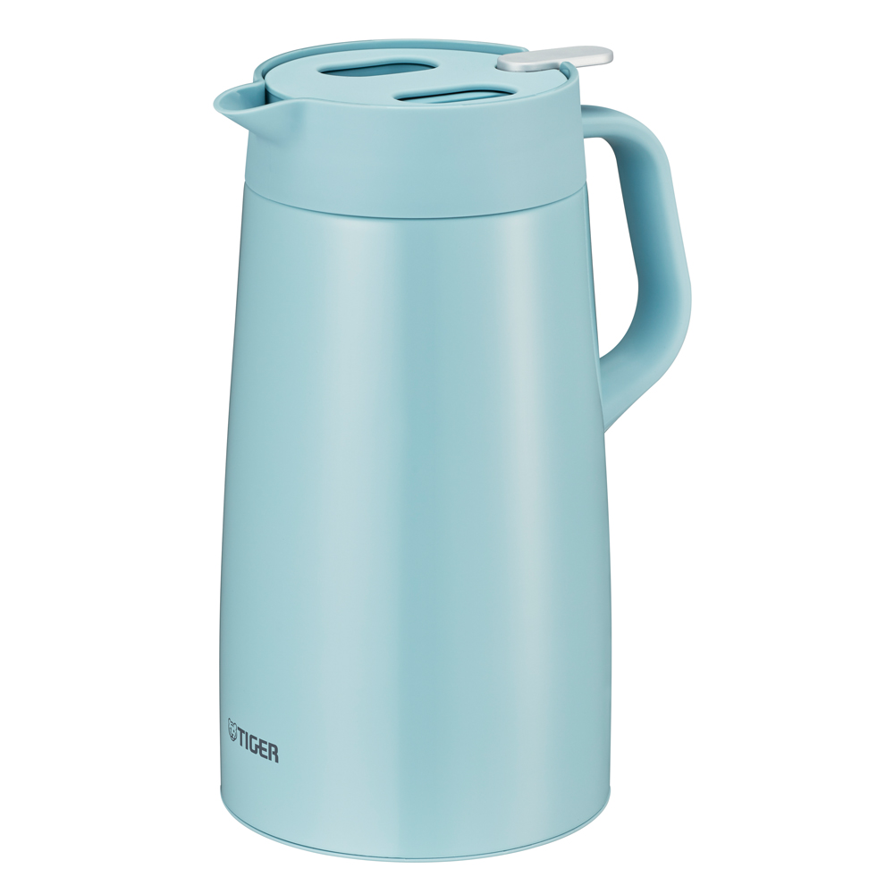 タイガー魔法瓶ステンレスポット〈プッシュレバータイプ〉 1.6L ケトル やかん KR0264