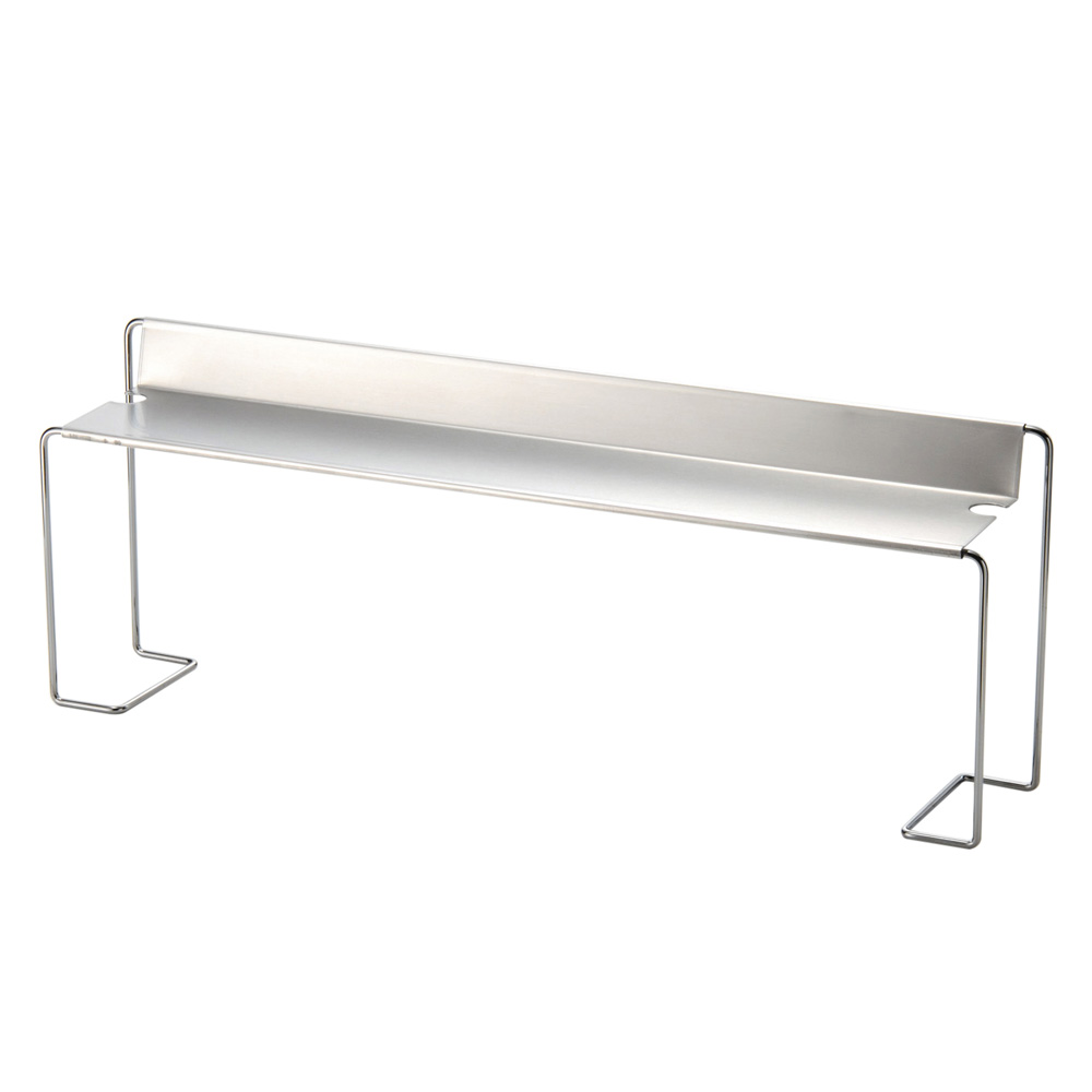 レイエ 棚板を持ち上げられる ステンレス製コンロすきまラック シンク 水周り キッチン用品収納 KR0272