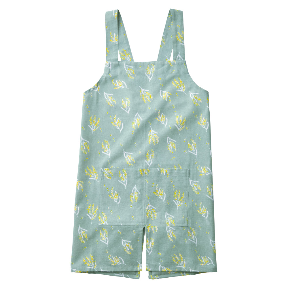 ミトン付きエプロン エプロン 割烹着 KR0327