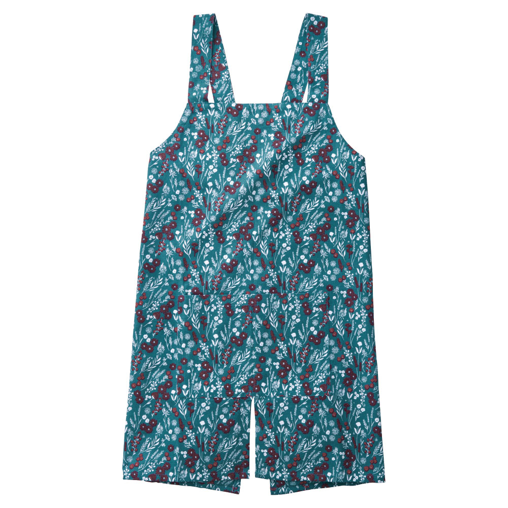 ミトン付きエプロン エプロン 割烹着 KR0327