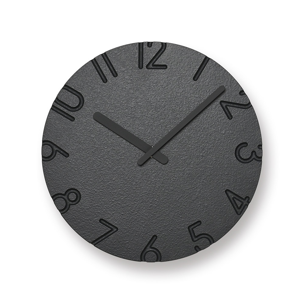 CARVED/カーヴド クロック 径24cm 掛け時計 置き時計 照明器具 ライト 時計 KR0469