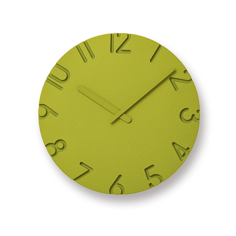 CARVED/カーヴド クロック 径24cm 掛け時計 置き時計 照明器具 ライト 時計 KR0469