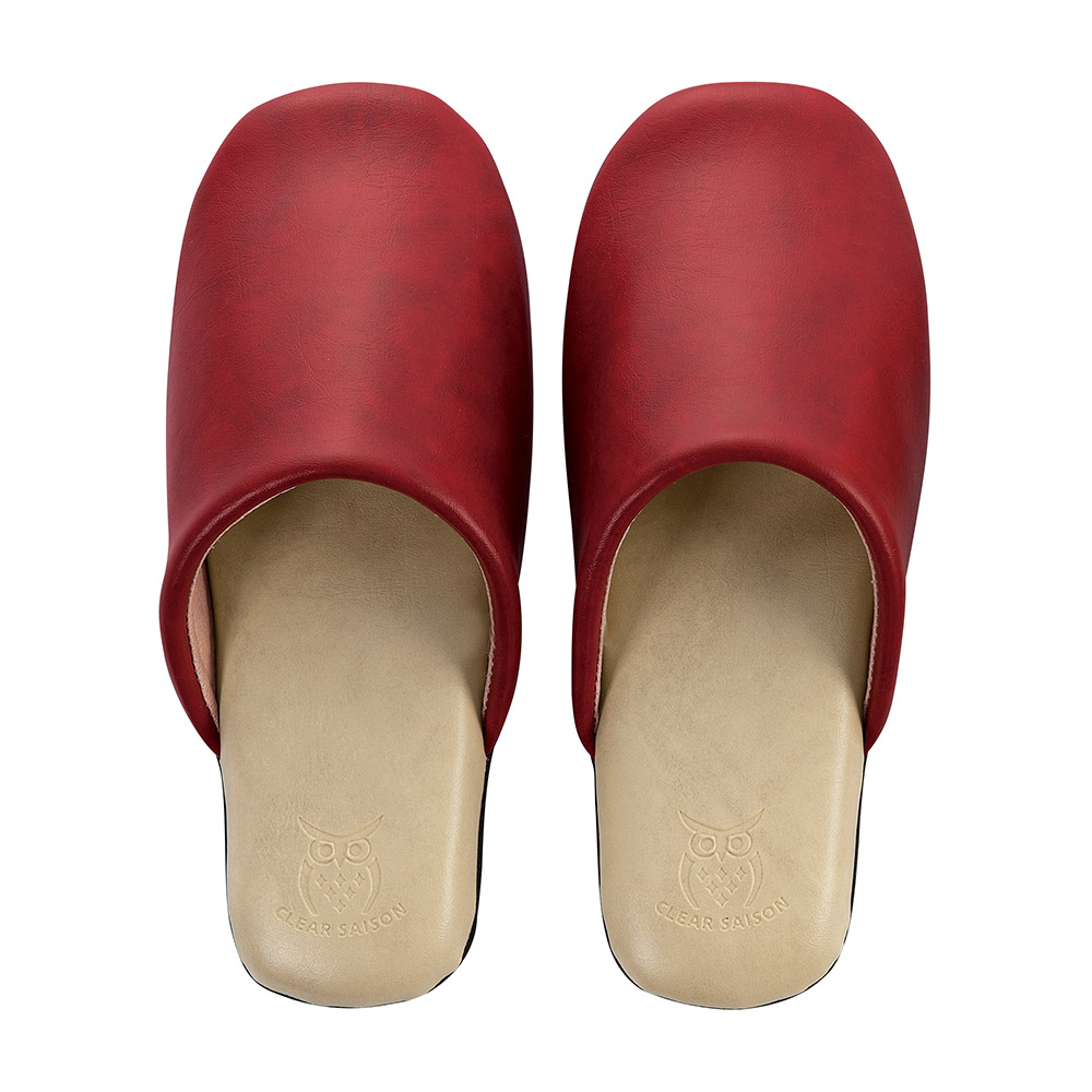 次亜塩素酸・アルコール対応 クリアセゾンスリッパ 単品 スリッパ ルームシューズ タオル KR0548