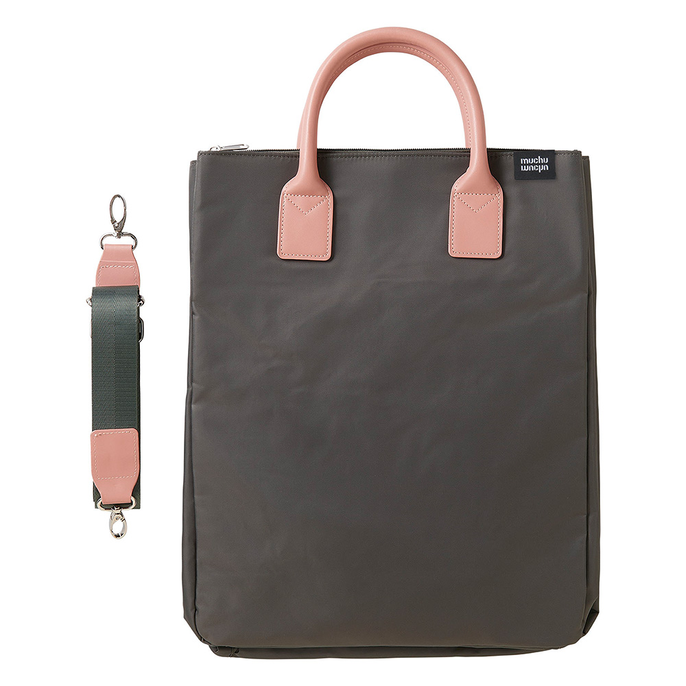 muchu muchuうちわすっぽり2wayトートバッグ トートバッグ バッグ KR0568