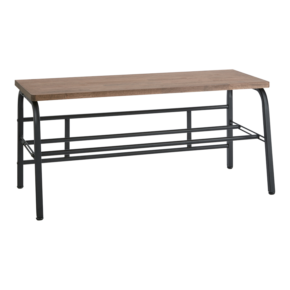 ラバーウッド玄関ベンチ 幅85cm ベンチ 椅子 チェア KR0571