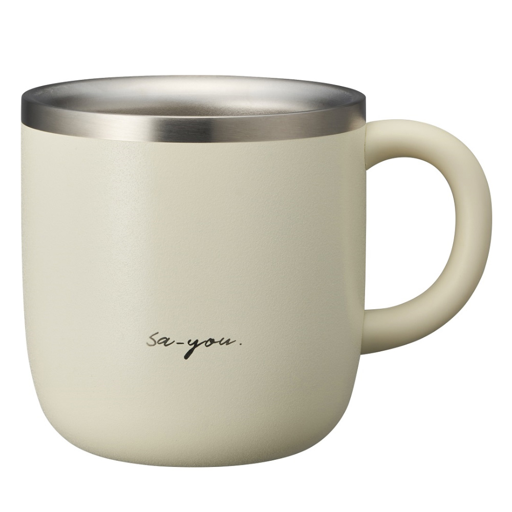 熱湯を白湯に適した温度へ 白湯専科 マグカップ320ml グラス コップ 食器 カトラリー KR0764