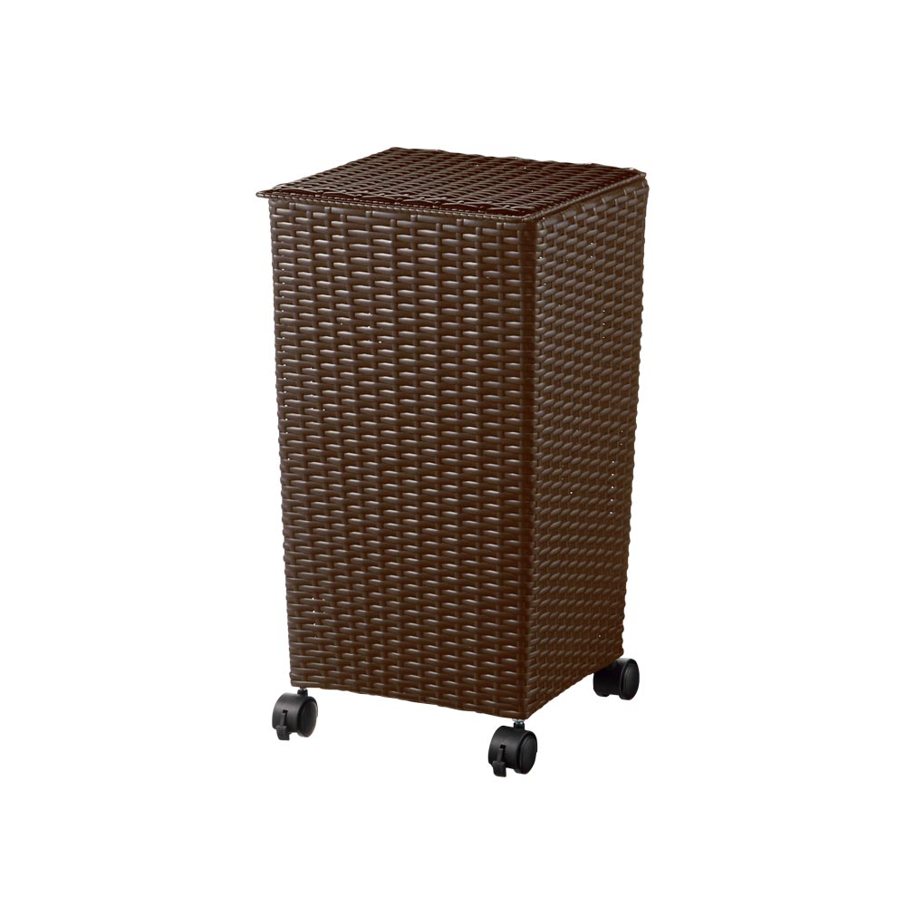 ラタン調ふた付きダストボックス 小 リビング ダストボックス KR1268