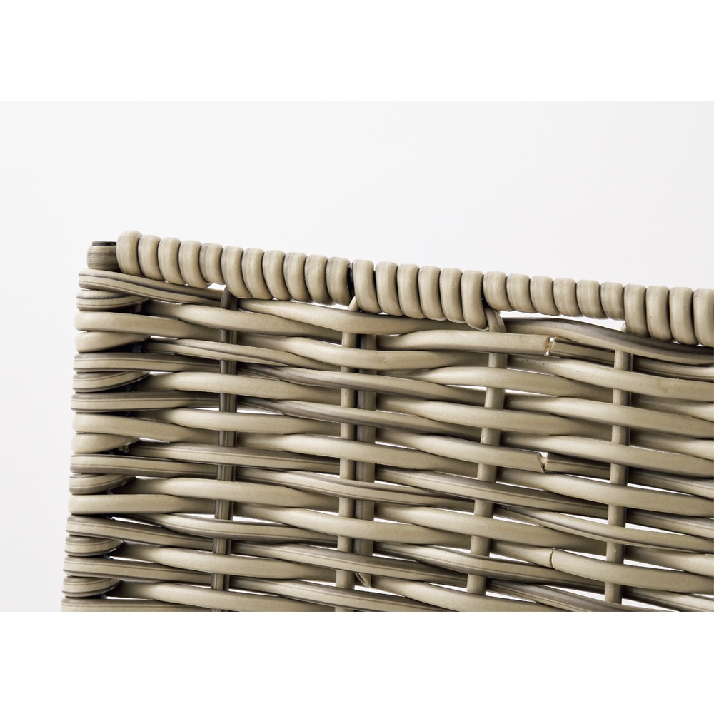 ラタン調ローフェンス お得な同色2枚組 KR1269