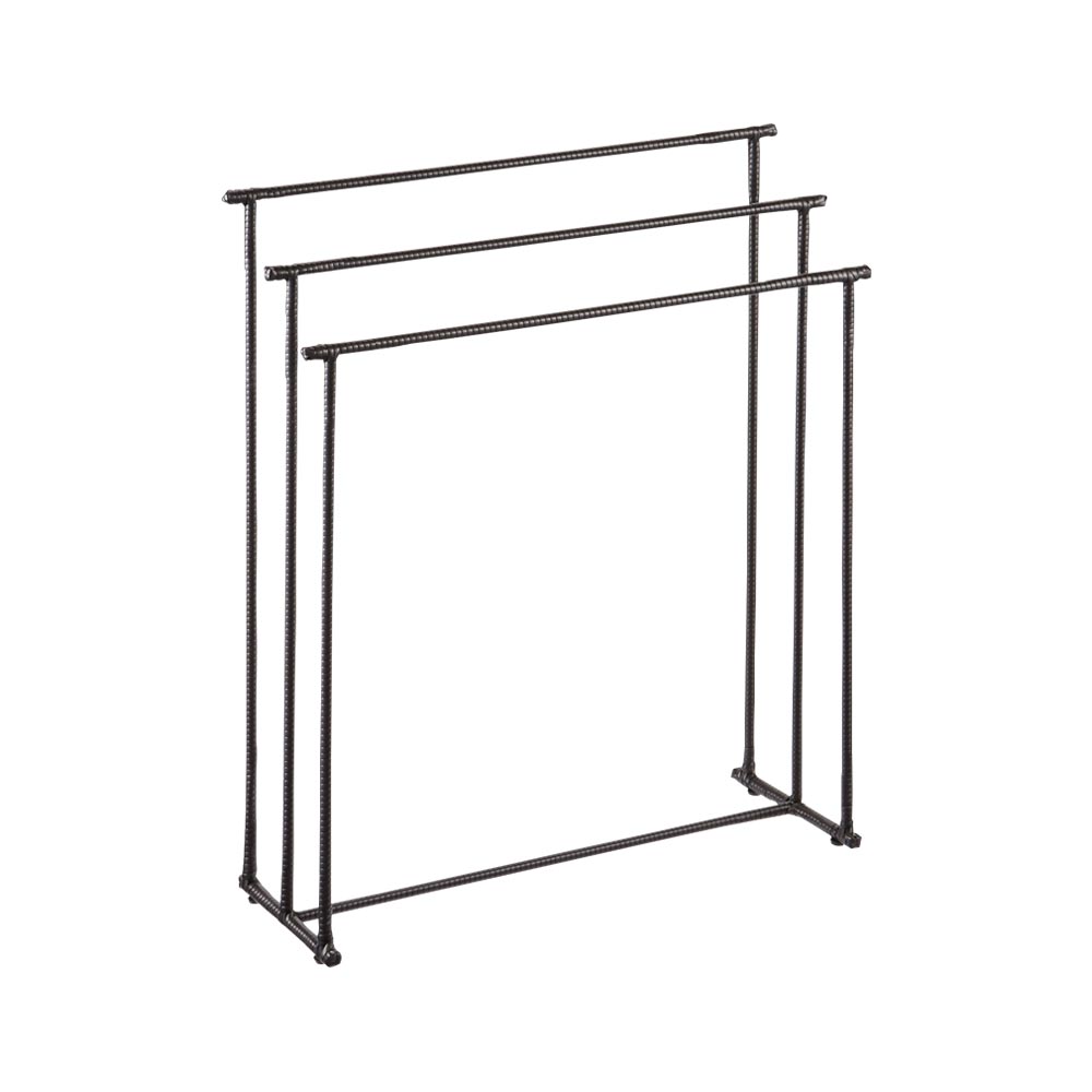 ≪バスタオルハンガー 3連≫ Lecru/レクリュ ラタン調バスシリーズ 洗濯機ラック ランドリーラック 洗濯用品 物干し KR1271