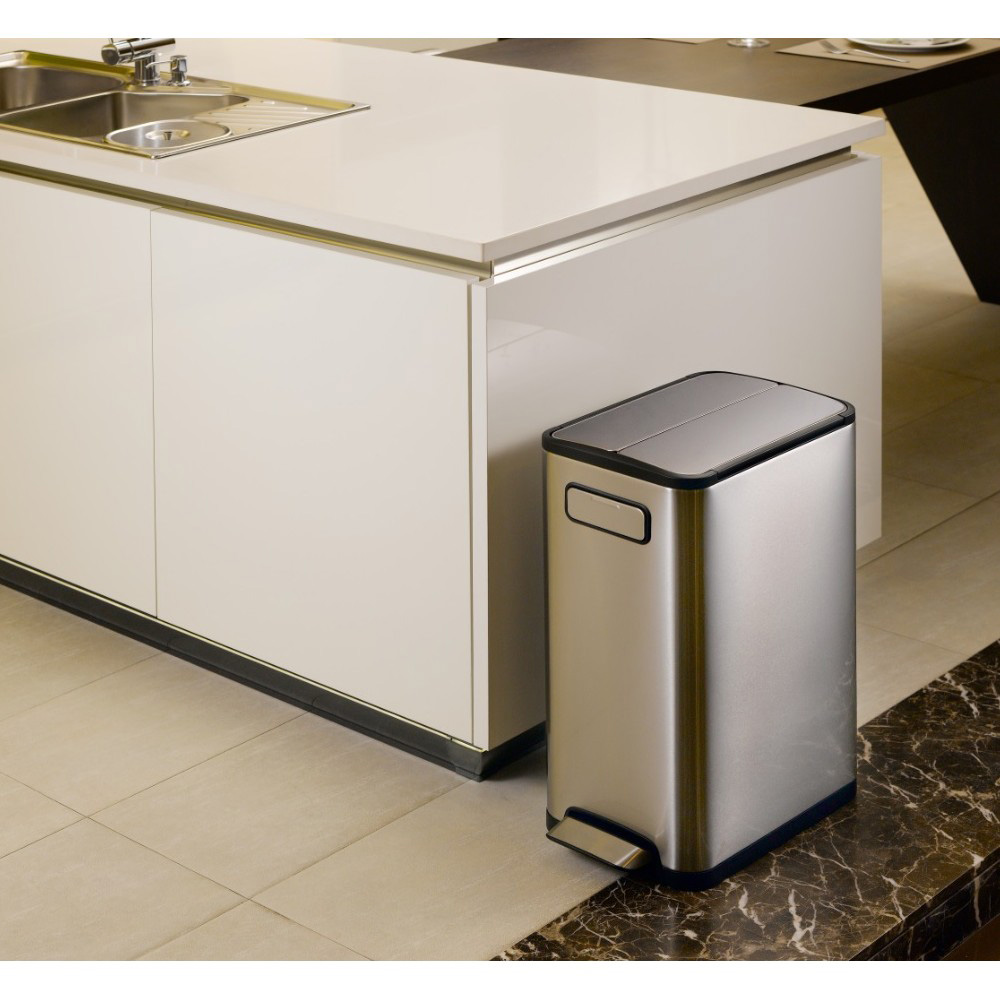 ≪30L≫ EKO/イーケーオー ペダル式ゴミ箱 エコフライ 足踏み式 リビング ダストボックス KR1750